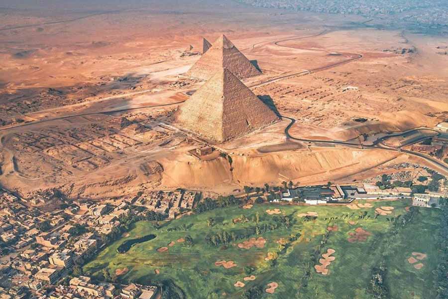 Экскурсия в Каир из Хургады – пирамиды Гизы.